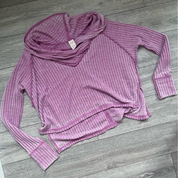 Free People Thermal Drop Neck Top - Picture 1 of 5